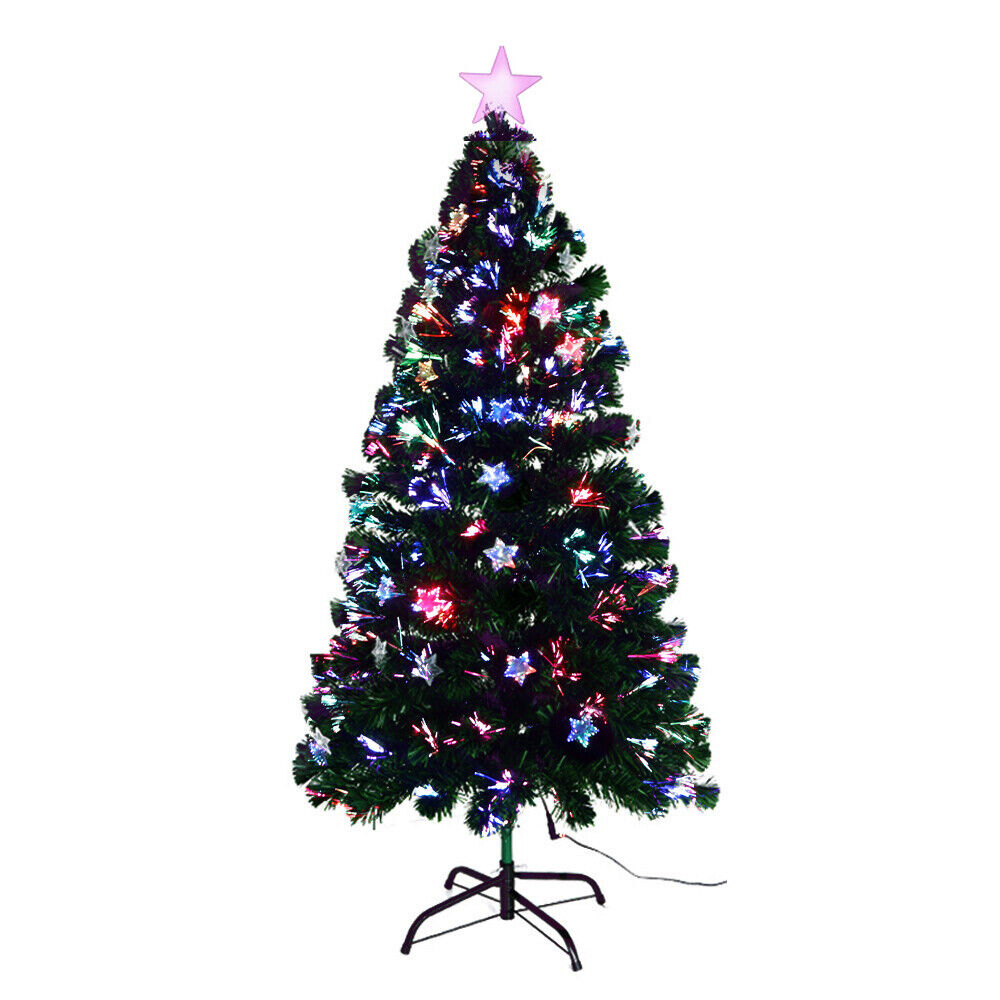 1.2M LED Christmas Tree with Multi Colour Lights X-mas Trees Season