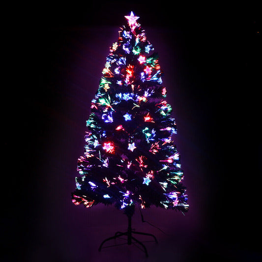 1.2M LED Christmas Tree with Multi Colour Lights X-mas Trees Season