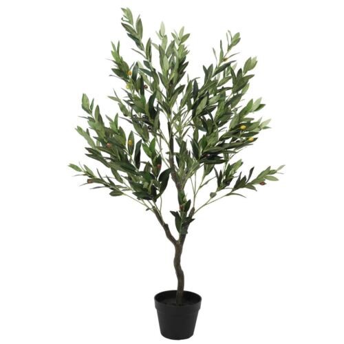 125cm Realistic Faux Olive Tree Decor Indoor Artificial Plant Fake Leaf Party Decor
